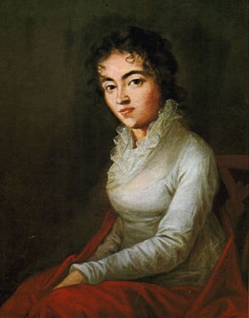 Constanze Mozart <br>(http://www.mozartforum.com/images/Costanze_Mozart_by_Lange_1782.jpg)