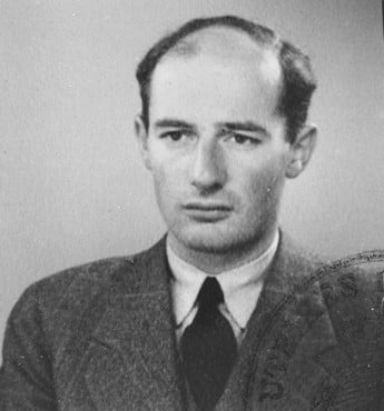 A portrait of Raoul Wallenberg as a young man.