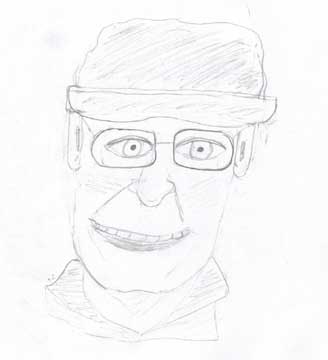 Sketch of my Papa (I made it.)