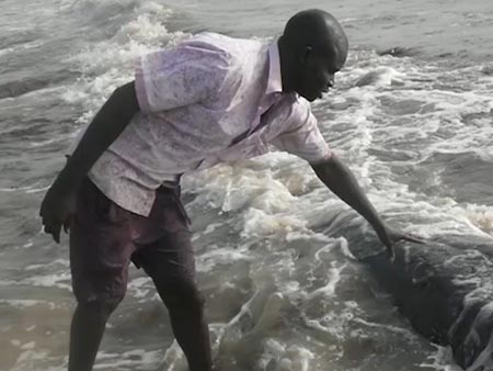Karim Sall from Senegal in <i>Mr. Whale</i>