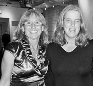(l-r) Wendy Milette, Director of Media Arts Education <br>Jeanne Meyers, Executive Director & Co-Founder
