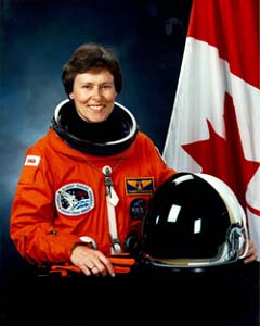 Roberta Bondar, The first Canadian<br> woman in space<br>(http://collections.ic.gc.ca/science/english/<br>bio/bondar.html)