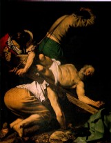 St. Peter when he was crucified