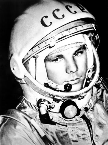 Yuri Gagarin in Space Suit (complements of  http://www.rirt.ru/)