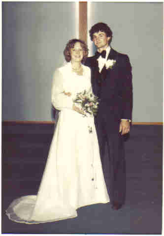 My dad and mom getting married. (from home)