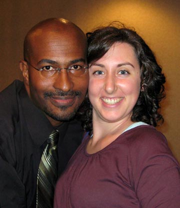 Van and Rosemary at Bioneers, 2007