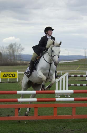 Young Alison Jumping (Home)