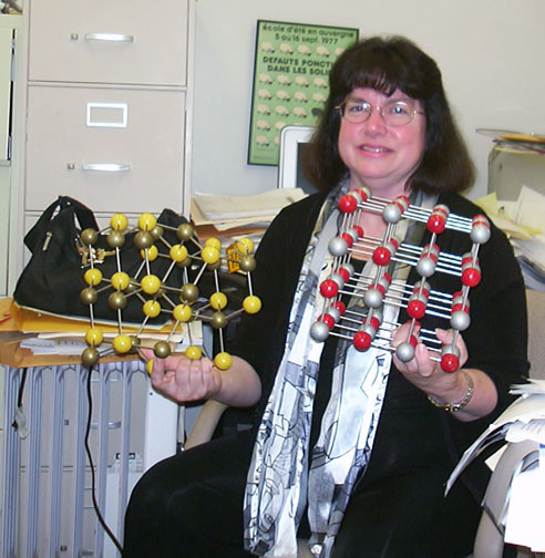 Professor Martha Mecartney in her office. (Jonathan Cohen)