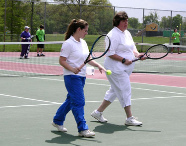 Grace, with Unified Partner Chrissy.