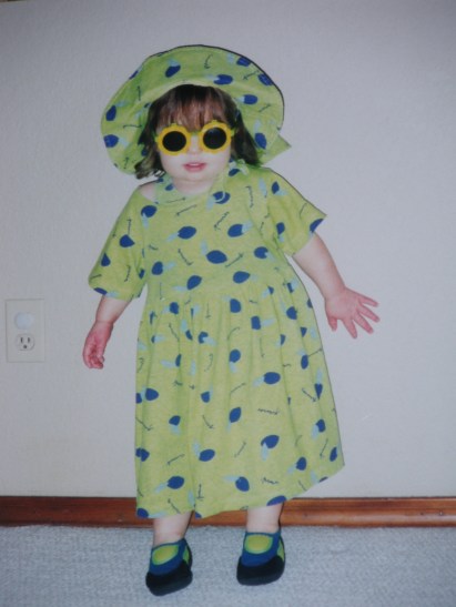Abby as a preschooler