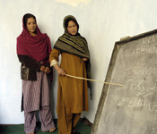 Afghan Women in Rezai's Literacy Class (http://www.unmultimedia.org)