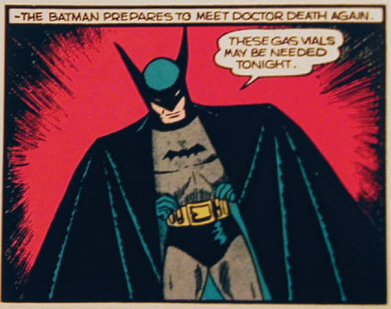 The mysterious Bat-Man!<br>