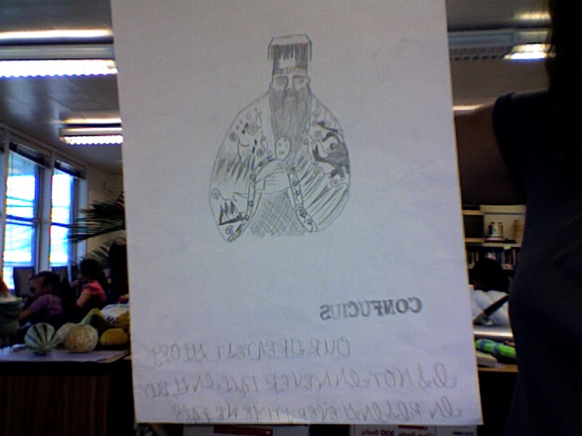 Confucius (Hand-made )