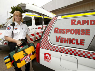 An Ambulance Officer (Off Google images)