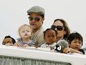 Maddox , Shiloh, Zahara, Brad Pitt and Angelina <br> (www.babble.com)