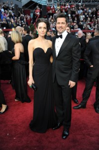 Angelina and Brad Pitt at an award  (http://www.pittwatch.com/)