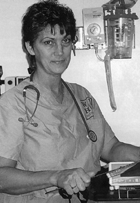 Johnie Sue the Nurse (This picture was given to me by Johnie Sue)