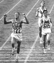 1964 Men's Olympic<br>10,000 meter finish<br>(www.stripes.com/<br>photoday/040504.jpg)