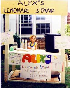 This is what Alex's lemonade looks like.  (http://www.alexslemonade.org/original)
