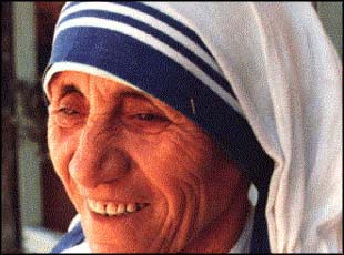 Mother Teresa (http.//womenofdestiny.org/inspiratinalwomen)