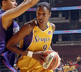 Vintage Los Angeles Sparks Lisa Leslie WNBA Adidas Youth Basketball Je –  Stuck In The 90s Sports