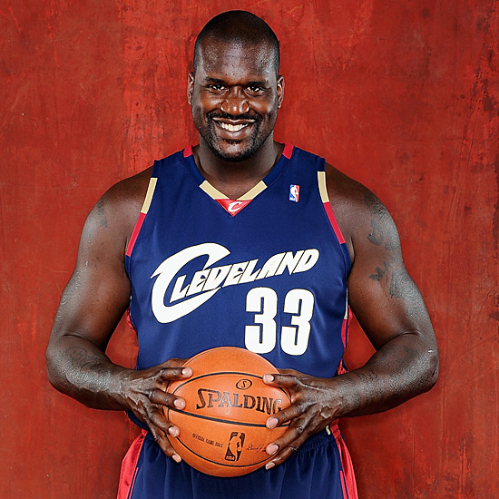 shaq cavs jersey