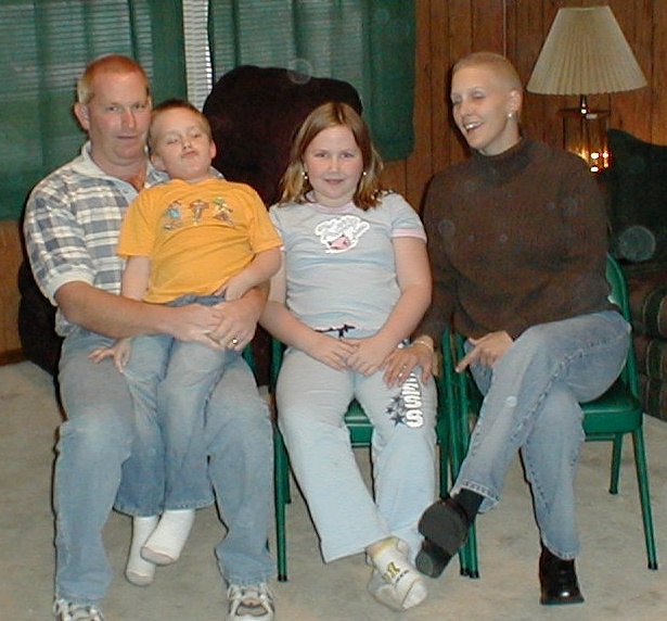 Nick, Ethan, Riley and Sara Rummel Christmas (Dewayne Janes)