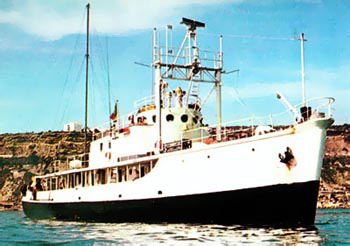 This is Jacques' famous boat called the Calypso.