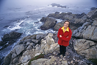 Sylvia standing by the ocean (www.achievement.org/.../ear0/large/ear0-012.jpg)