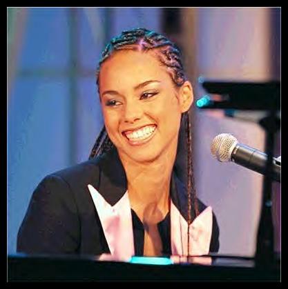 Alicia Keys beautiful Smile 