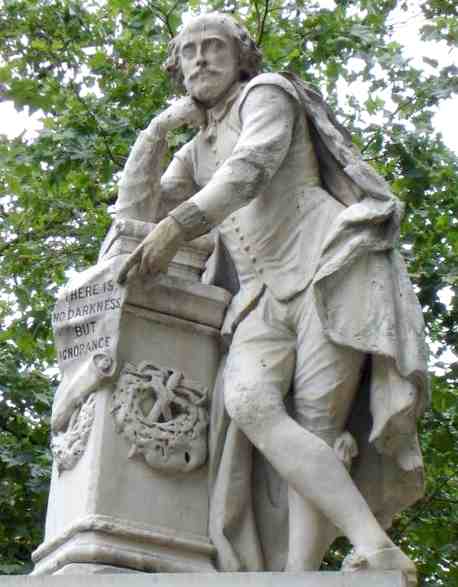 William Shakespeare's Statue (http://www.solarnavigator.net/history/william_shakespeare.htm)