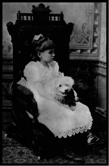 Helen Keller as a young girl.