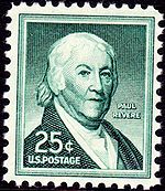 This is a postage stamp on Paul Revere. (wikipedia)