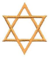Star of David:. the star the Jews had to wear