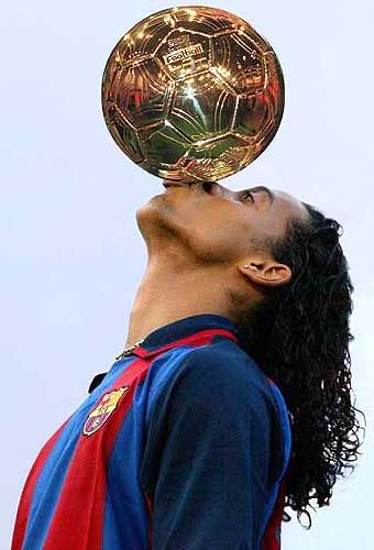 Ronaldinho's Trophy  (Google Images)