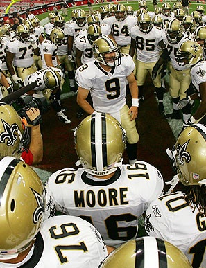 Drew Brees Pregame Huddle Compilation