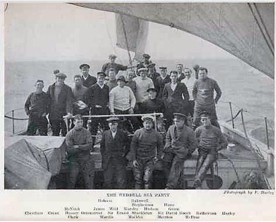 The crew aboard Shackleton's Endurance Expidition (http://inlinethumb64.webshots.com)