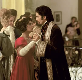 The Count of Monte Cristo dancing with his wife