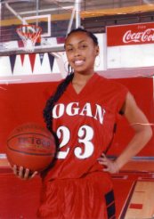 Arianna M. Billoups basketball picture for Logan 