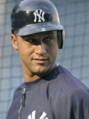 Lot Detail - 1999 Derek Jeter New York Yankees Batting Practice