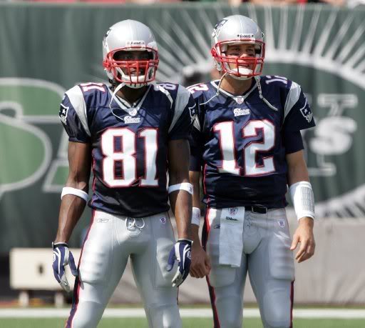 Tom Brady and His good friend Randy Moss  (www.google.com)