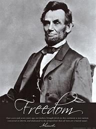 Abraham Lincoln represents the slaves. (http://www.sethchernoff.com/spirituality/iran-china-spiritual-evolution/)