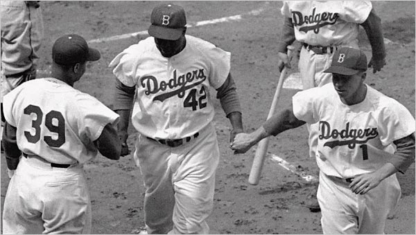 Jackie Robinson, the Hero, in '42' - The New York Times