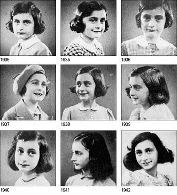 This picture is of Anne Frank from 1935-1942, it  (http://www.arlindo-correia.com/040902.html)