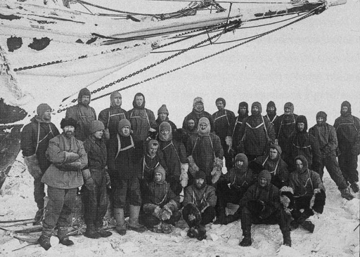 The Endurance crew Shackleton worked so hard to save his crew <br>(http://www.findingtruthmatters.org/articles/shackleton/index.html)