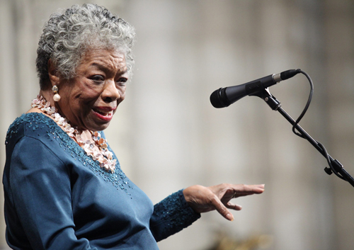 Maya Angelou today
