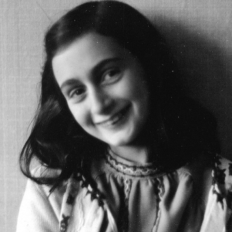 A picture of Anne Frank. (annefrank.org ())