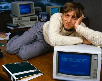 Bill Gates modeling.... (Google (Unknown))