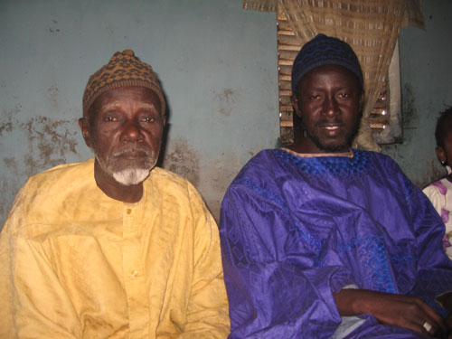 Mon père et moi  ( (photo courtoisie de Cheikh Darou))