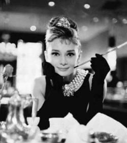 An iconic picture of Hepburn ( ())
